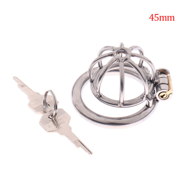 The Gatekeeper Steel Chastity Cage - Image 6